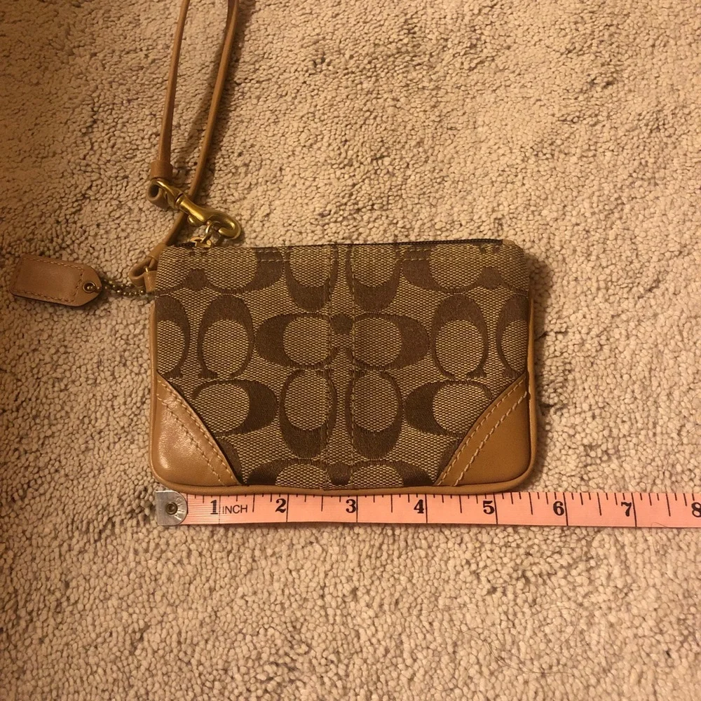Coach Signature C Wristlet